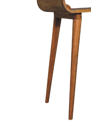 Amaya Oak-ish Nordic Style Console Table