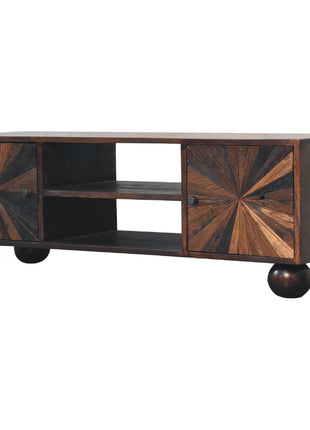 Sunrise Ball Walnut TV Unit