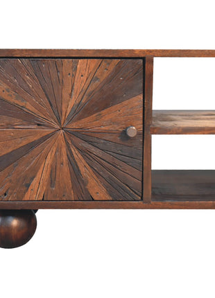 Sunrise Ball Walnut TV Unit