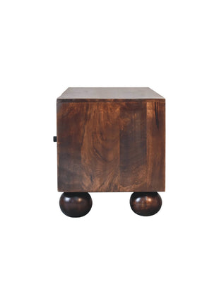 Sunrise Ball Walnut TV Unit