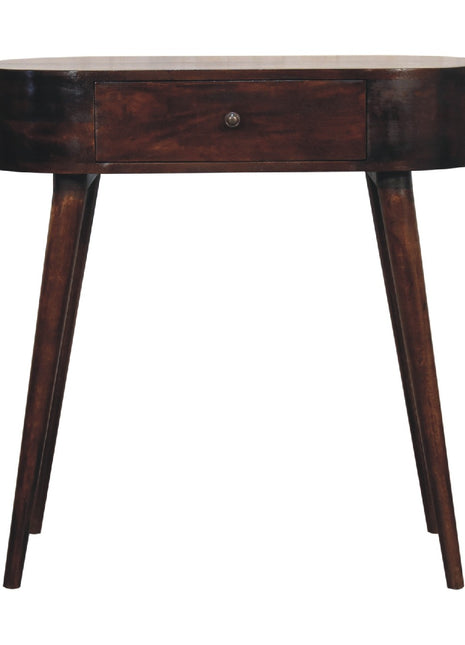 Albion Light Walnut Console Table