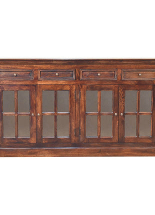 Light Walnut Glazed Sideboard