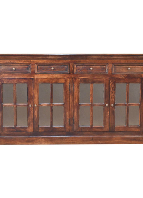Light Walnut Glazed Sideboard