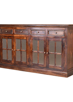 Light Walnut Glazed Sideboard