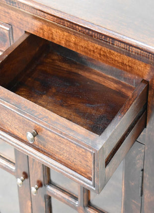 Light Walnut Glazed Sideboard
