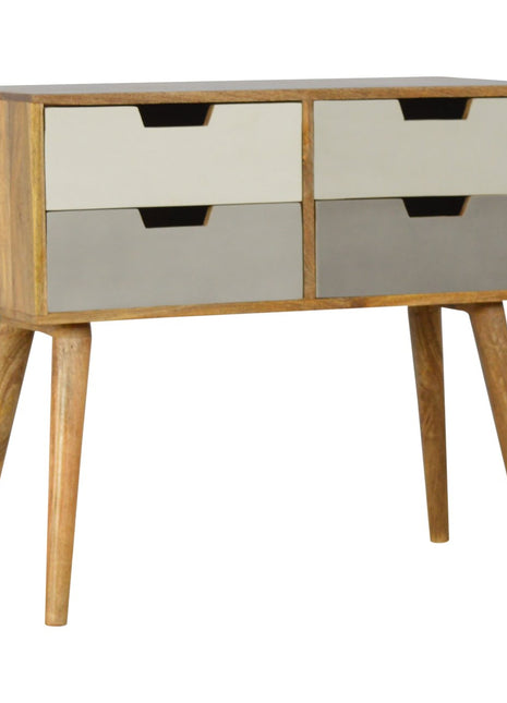 Grey Gradient Console Table