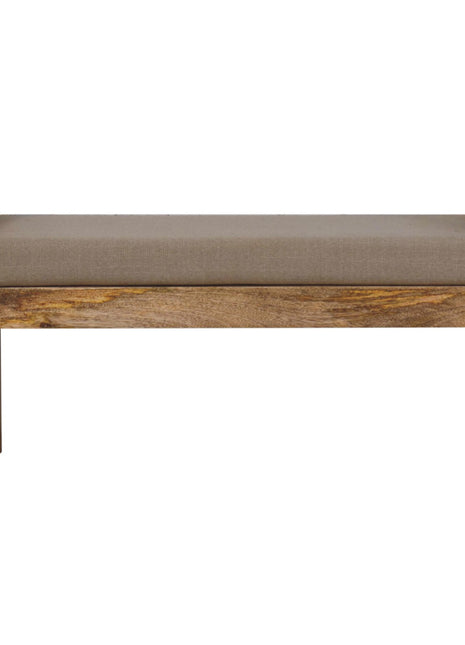 Banco de ratán y lino Mud