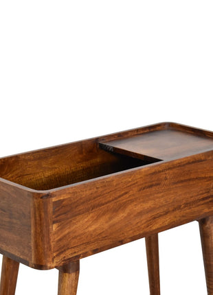 Open-top Chestnut Console