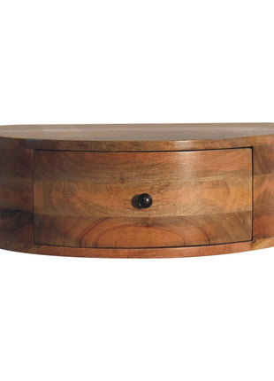 Large Wall Mounted Rounded Bedside