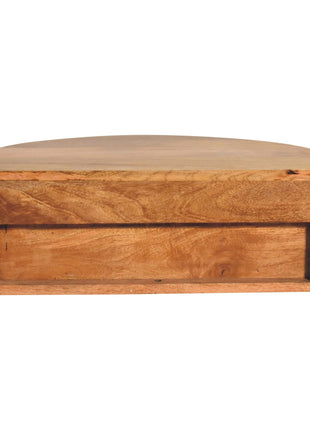 Large Wall Mounted Rounded Bedside