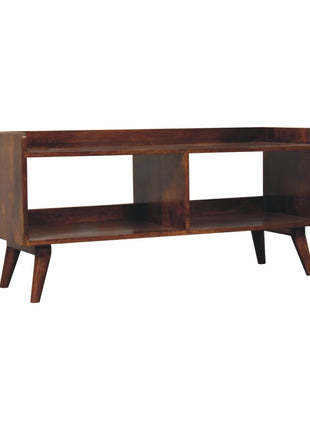 Open-top Chestnut Media Unit
