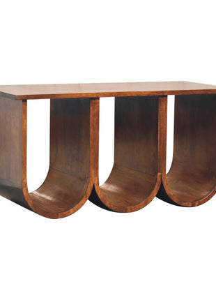 Triple Open Style Coffee Table