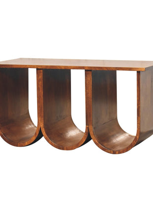 Triple Open Style Coffee Table