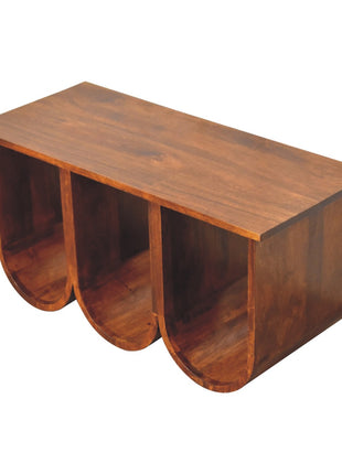 Triple Open Style Coffee Table