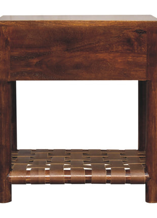 Regency Woven Shelf Nightstand