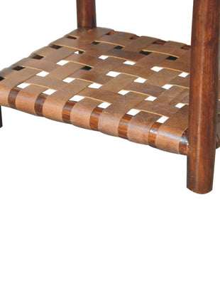 Regency Woven Shelf Nightstand