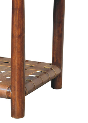 Regency Woven Shelf Nightstand