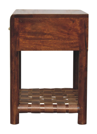 Regency Woven Shelf Nightstand