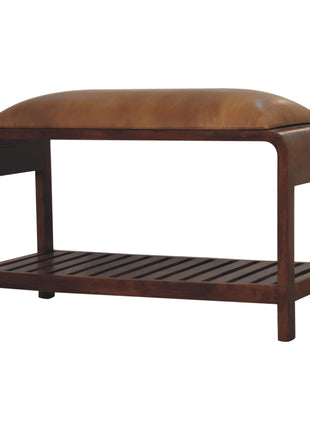Buffalo Slatted Square Bench