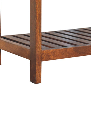 Buffalo Slatted Square Bench