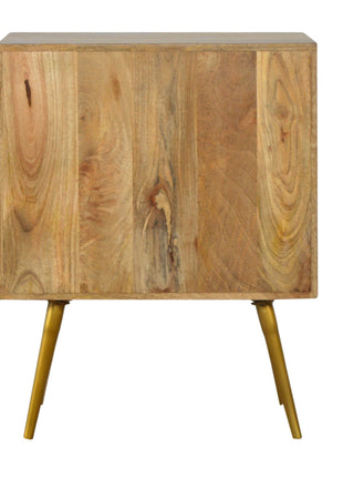 Cement Inlay Bedside with Open Slot