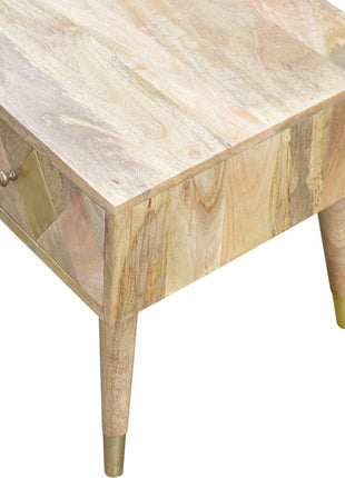 Oak-ish Gold Inlay Coffee Table
