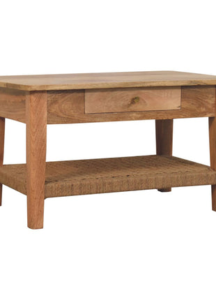 Rope 1 Drawer Coffee Table