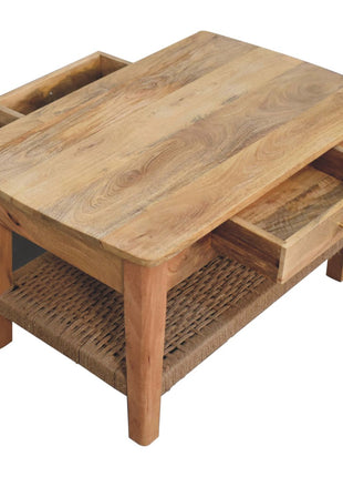 Rope 1 Drawer Coffee Table