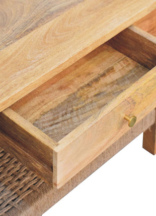 Rope 1 Drawer Coffee Table