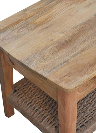 Rope 1 Drawer Coffee Table