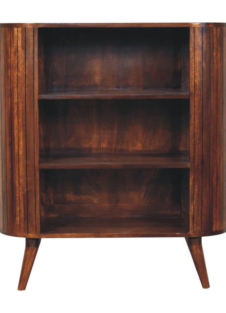 Cortez Chestnut Open Cabinet