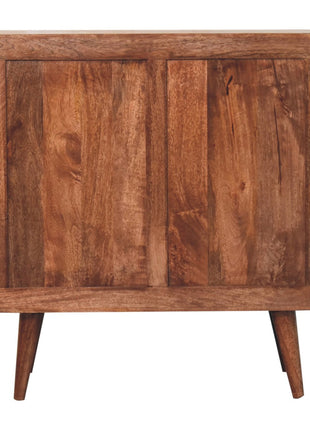 Honey Caramel Edessa Bone Inlay Cabinet