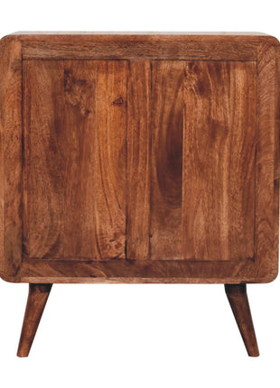Curved Honey Caramel Chest