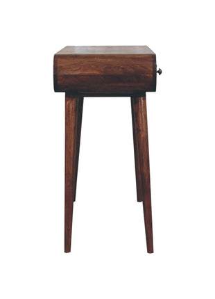 Honey Caramel Round Dressing Table