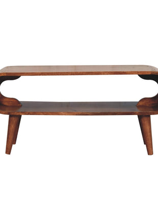 Amaya Nordic Style Honey Caramel Coffee Table