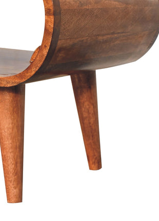 Amaya Nordic Style Honey Caramel Coffee Table