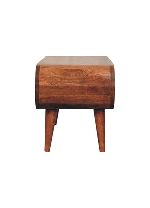 Amaya Nordic Style Honey Caramel Coffee Table