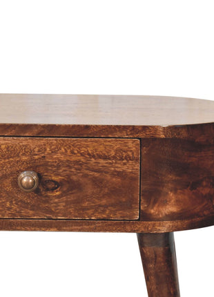 Mini Albion California Walnut Bedside