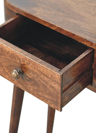 Mini Albion California Walnut Bedside