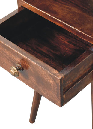 Mini California Walnut Bedside
