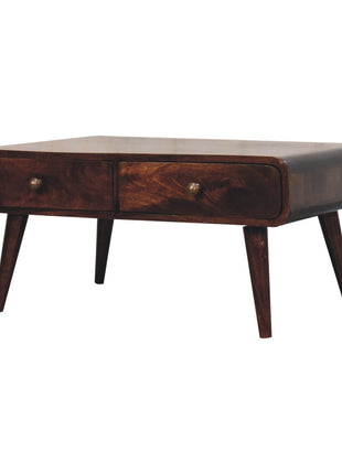 California Walnut Sonata Coffee Table