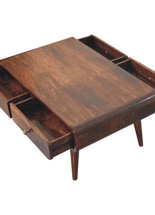 California Walnut Sonata Coffee Table