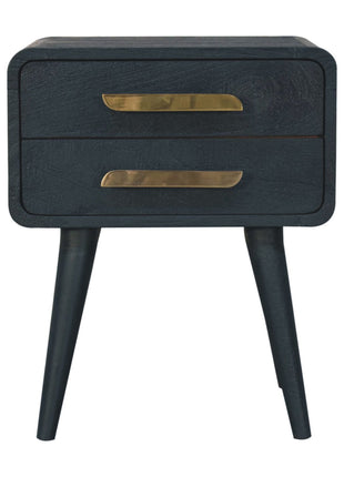 Midnight Teal Bedside Table