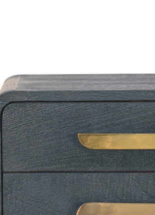 Midnight Teal Bedside Table