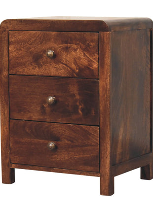 California Walnut Naya Bedside