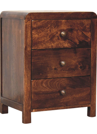 California Walnut Naya Bedside