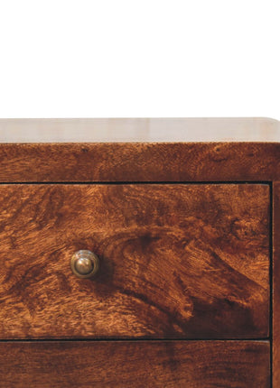 California Walnut Naya Bedside