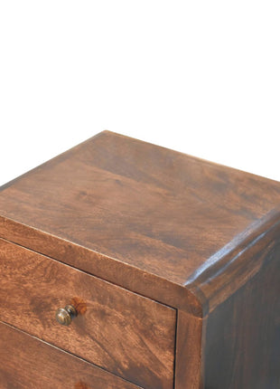 California Walnut Naya Bedside