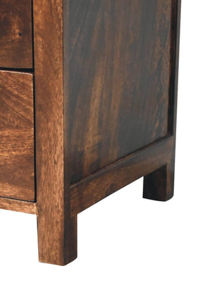 California Walnut Naya Bedside