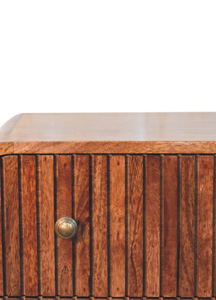 Honigkaramell T-Bar Geriffelte Brust